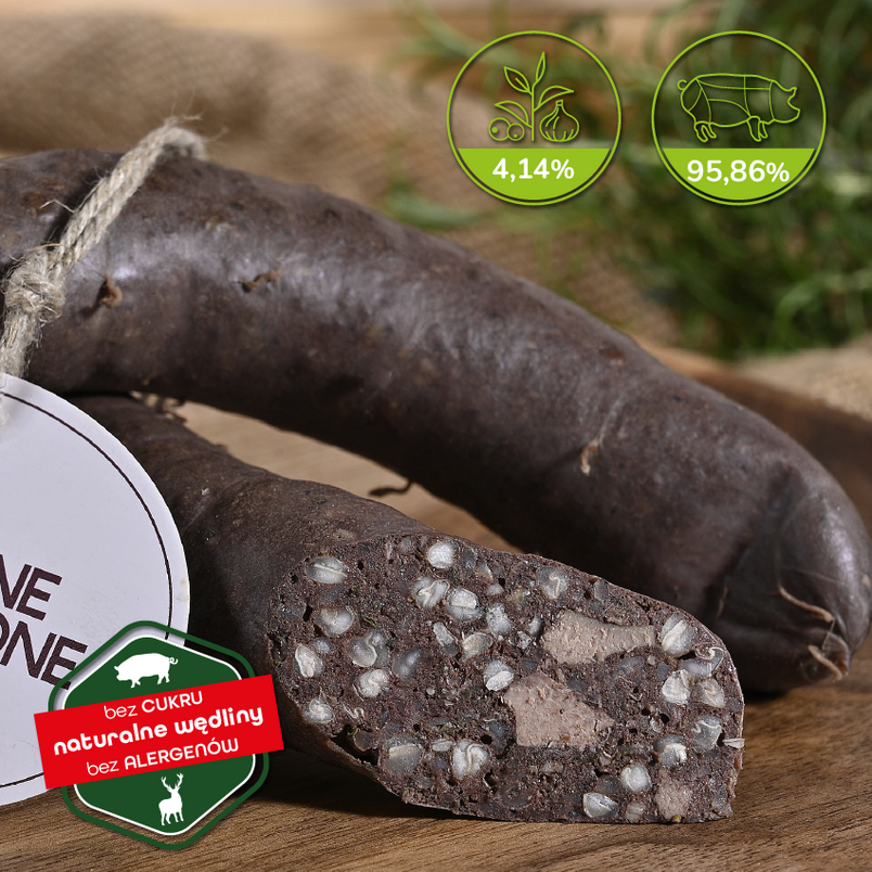 Kaszanka z boczkiem ok.400g