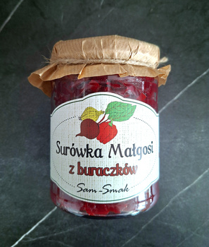 Surówka Małgosi z buraczków