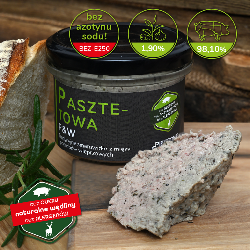 Pasztetowa Naturalna z Wątrobą – Bez Chemii 200 g