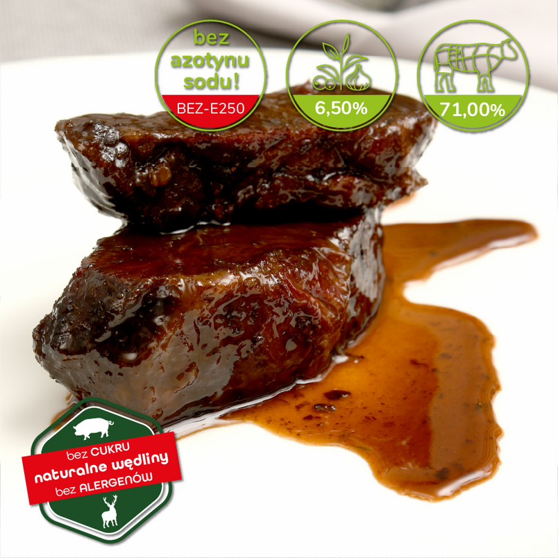 Policzki wołowe konfit ok.450g