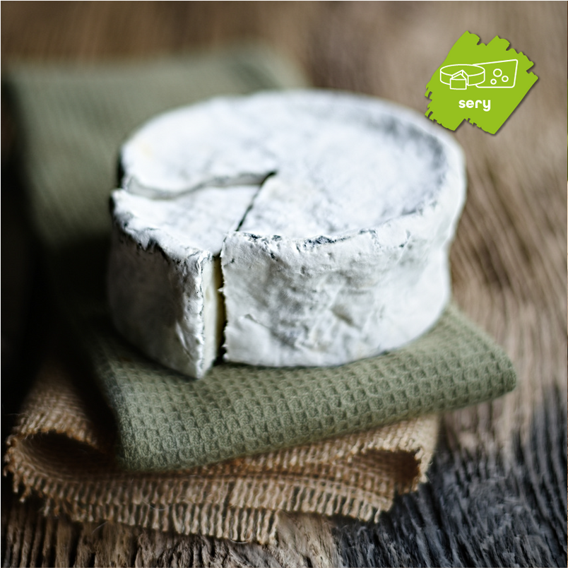 Ser Kozi Camembert w Popiele ~220g