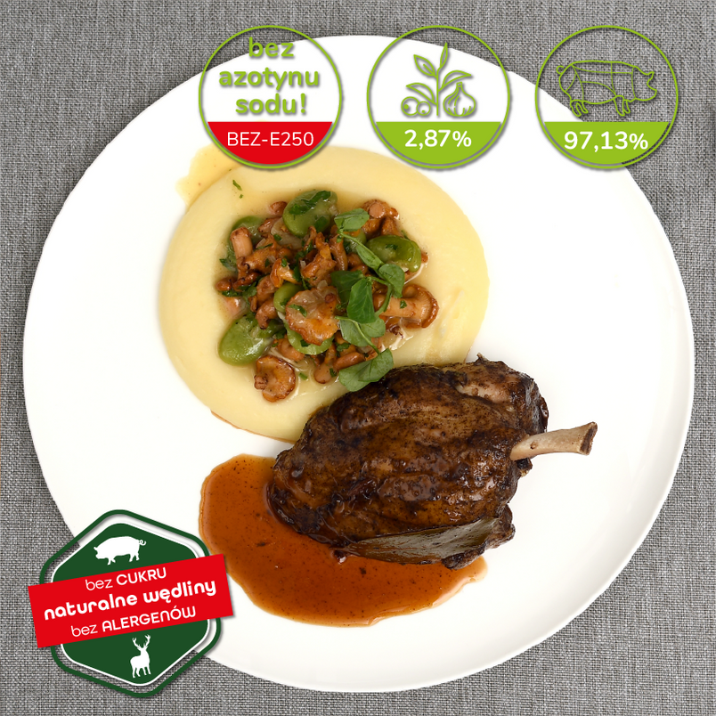 Goleń Yorkshire Konfit (Robert Sowa) ~440g