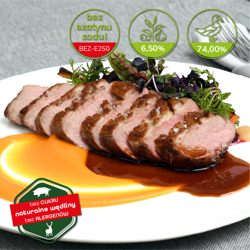 Filet z kaczki konfit ok.400g