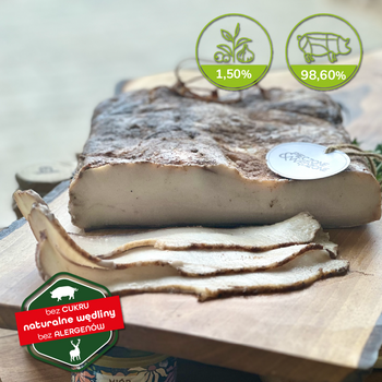 Słonina wieprzowa naturalna bez E-250 ~300 g