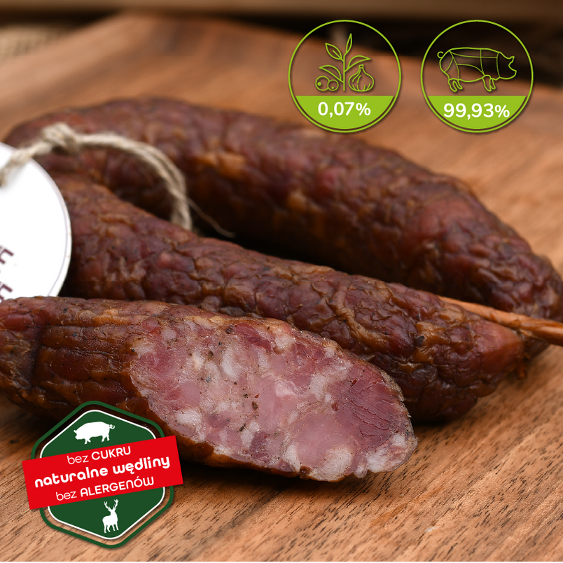 Kiełbasa jałowcowa podsuszana 300g