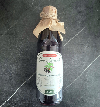 Sok z czarnego bzu bez cukru 250ml