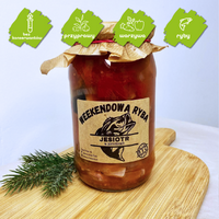 Jesiotr w pomidorach 