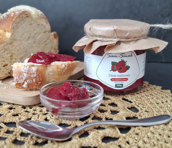 Dżem malinowy bez cukru 190g