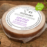 Ser Kozi Caciotta w Winie z Orzechem ok. 220g
